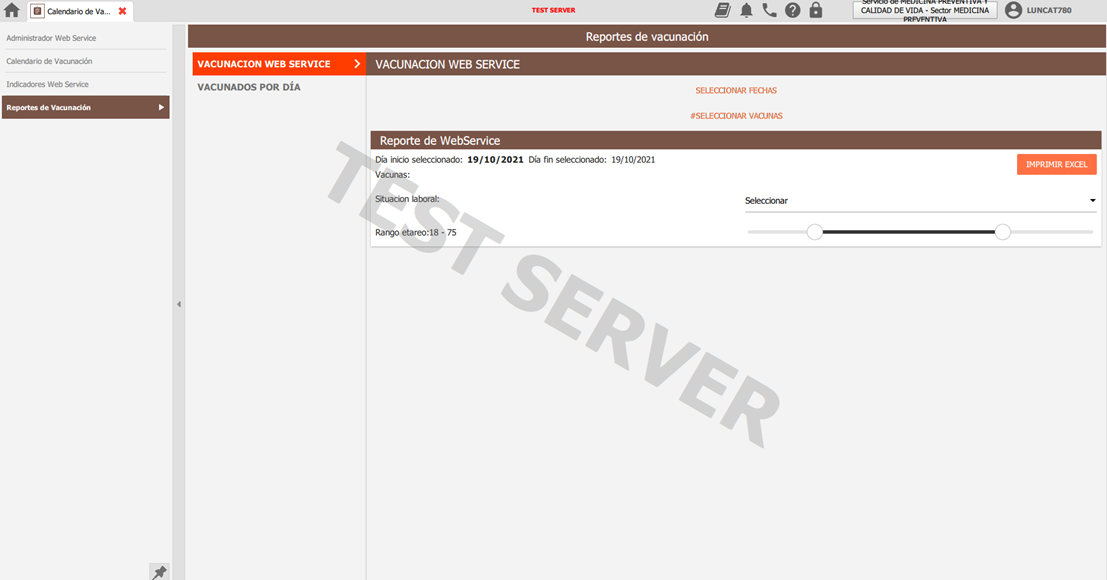 reportes de vacunacion