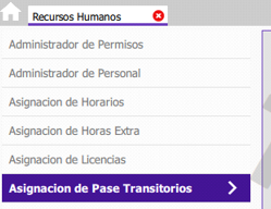 Pase Transitorio