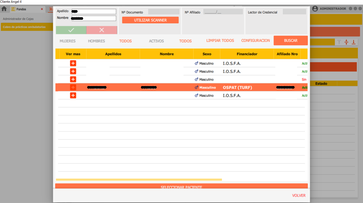 cobro de practicas ambulatorias