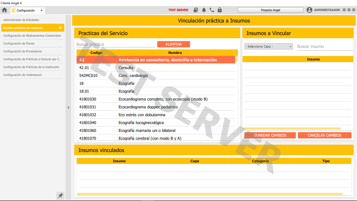 agisnar practicas con insumos