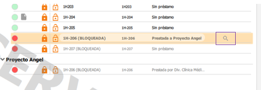 seleccionar el servicio