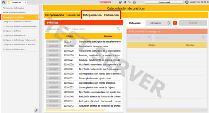 Categorizacion-Facturacion