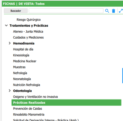 practicas realizadas