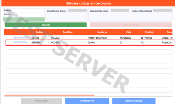 visualizamos archivos transferidos