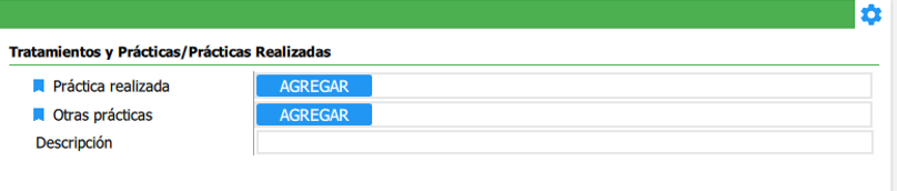 listado de practicas
