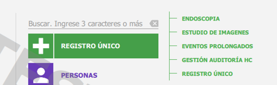 registro unico