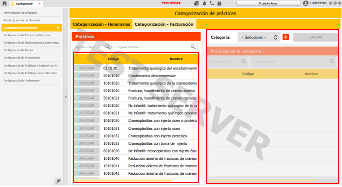 practicas y categotizaciones