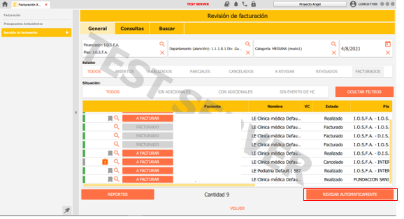 revisar automaticamente