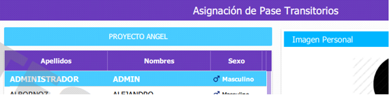 seleccionar persona desde departamento