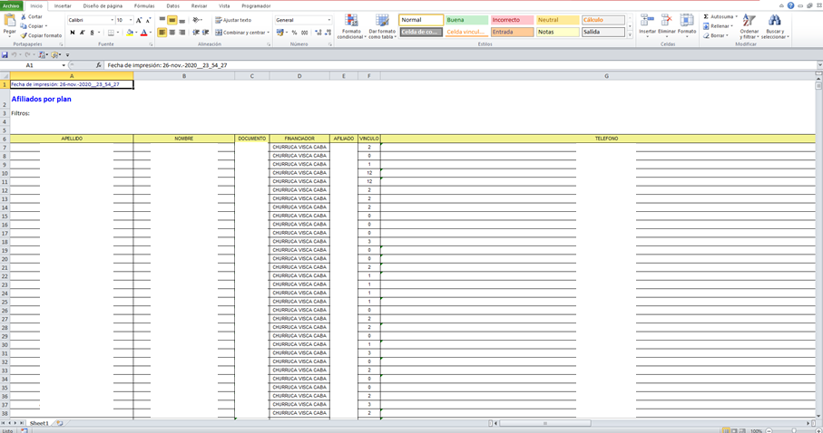 excel