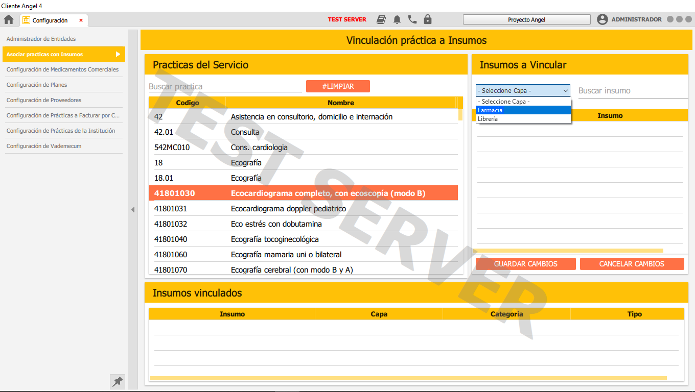 buscar o seleccionar capa