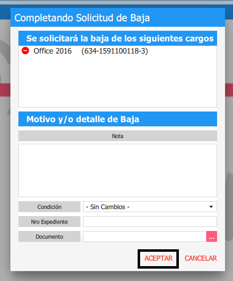 explicar porque y aceptar