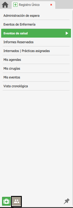 botòn de acceso