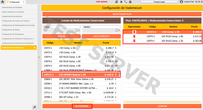 agregar medicamentos