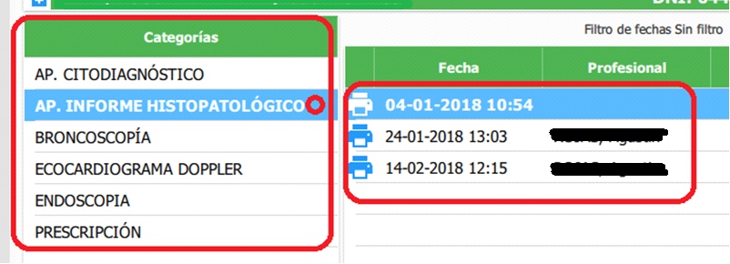 fechas