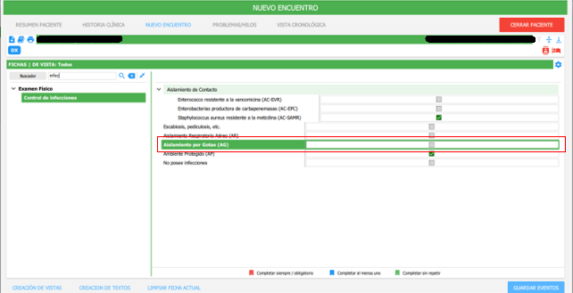hacer click en cruz y desaparece