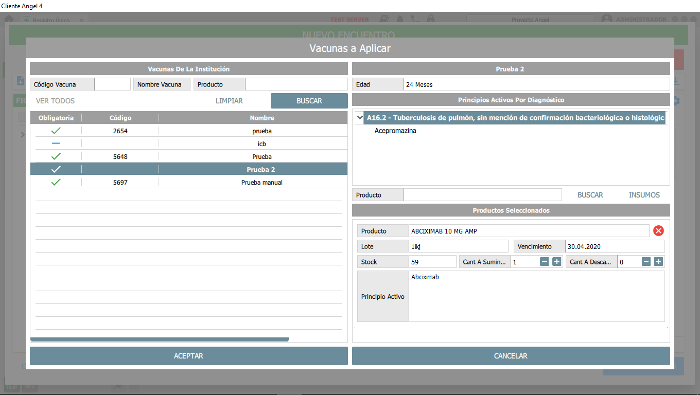 finalizar ficha y hacer click en aceptar