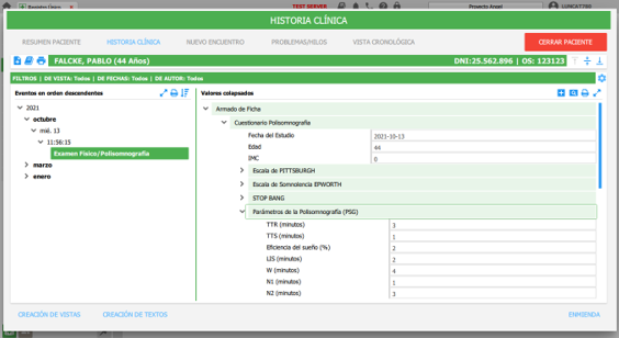 historia clinica