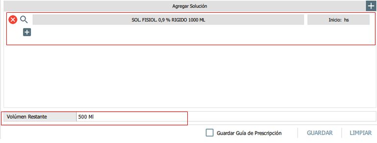 primera bolsa e inicio