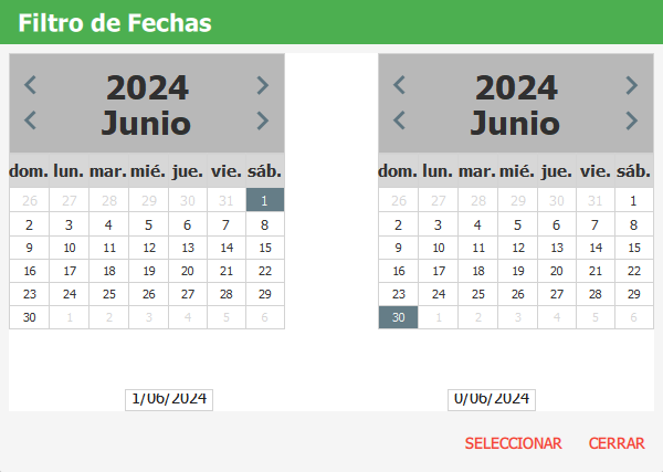 Filtro HC Fecha PP2