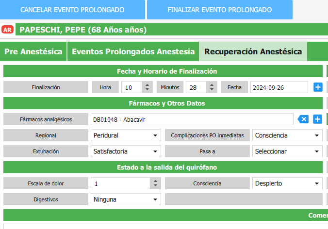 EV PRO ANES 16