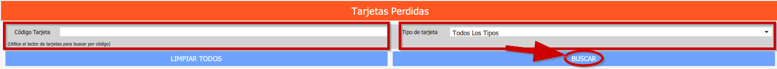 SECSV TARJ PERD 6