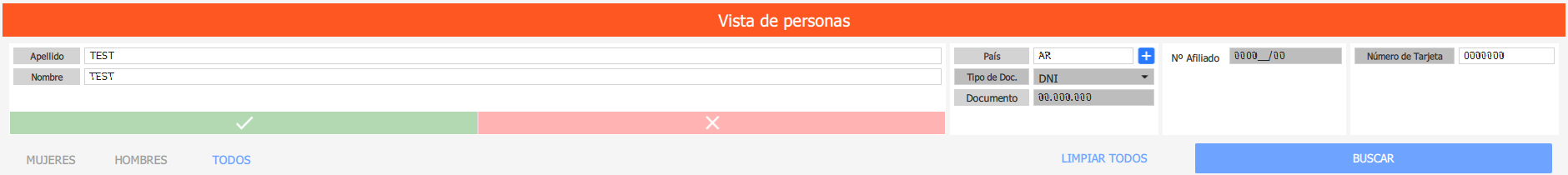 SECSV VISTA PERS 6