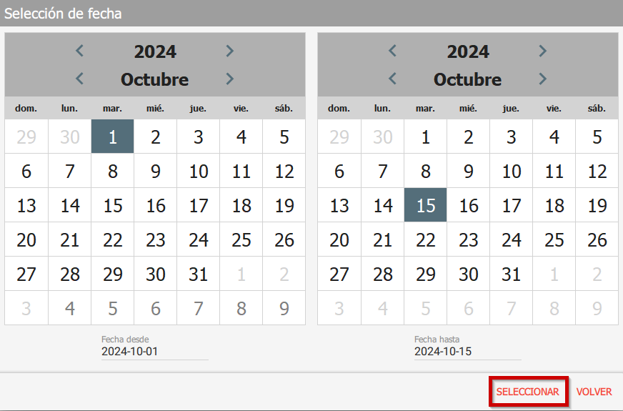 Devoluciones realizadas 7